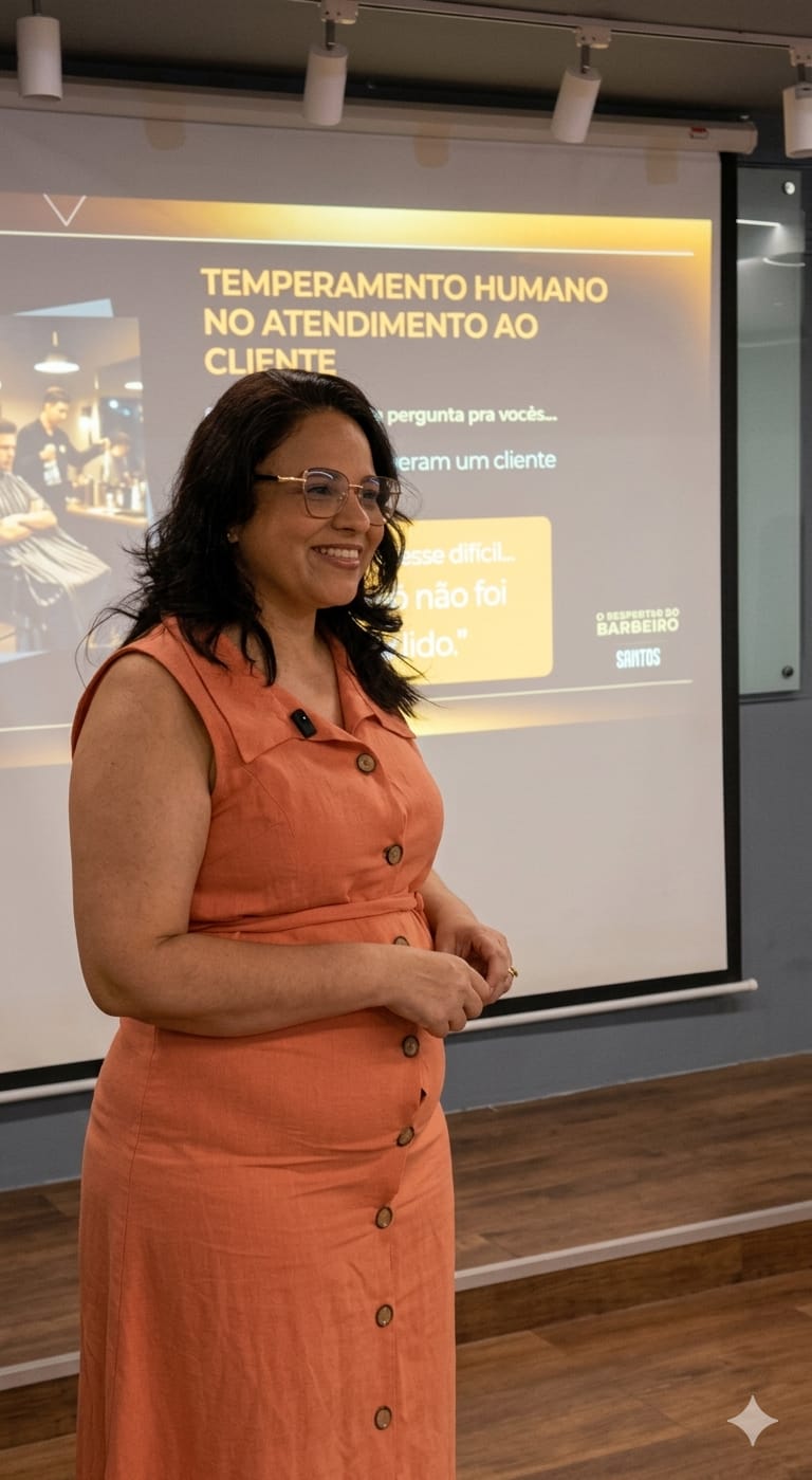Gabi, especialista em temperamento humano.
